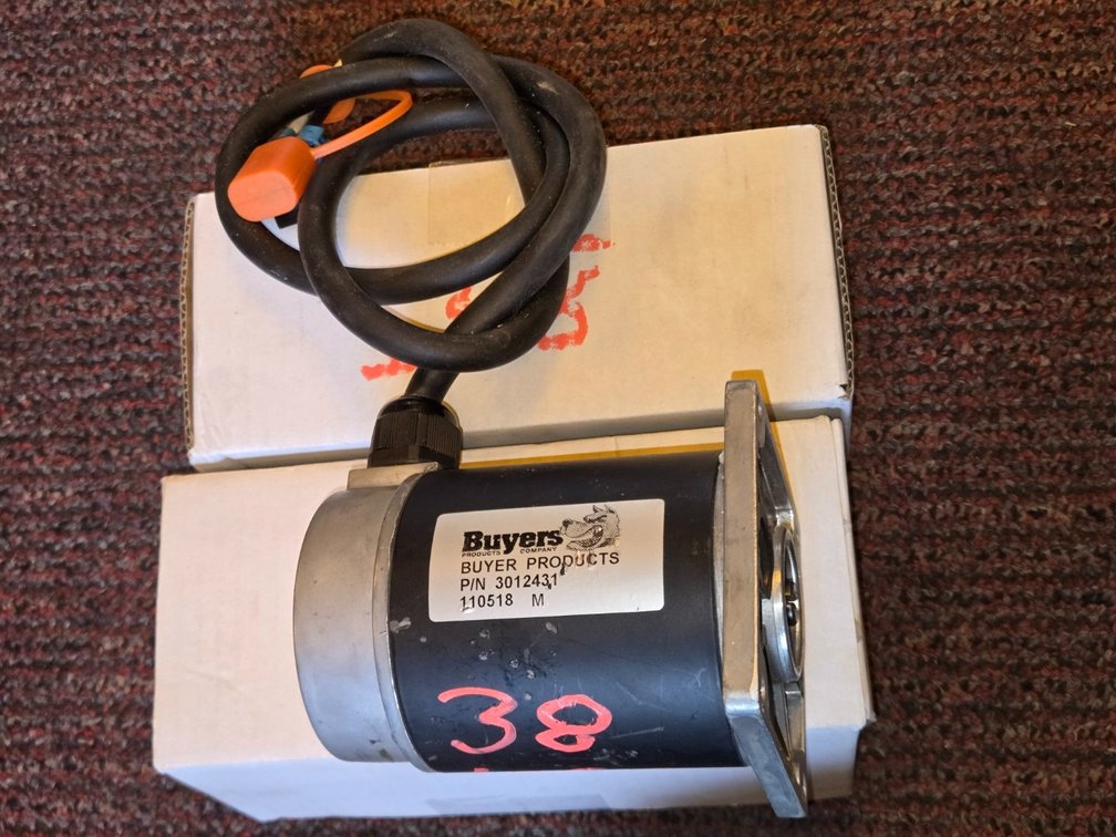(3) DC Motors for Salt Dogg Hopper/Spreaders - NEW