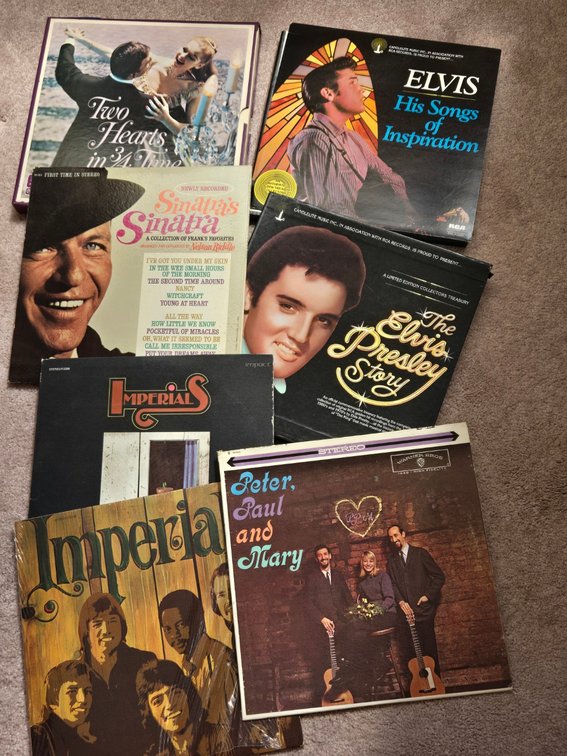 Lot of 33 rpm Records-BR1