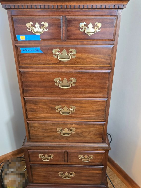 PA House Cherry Finish Lingerie Chest-BR2