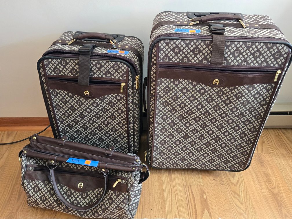 3-pc Set Aigner Luggage-BR2
