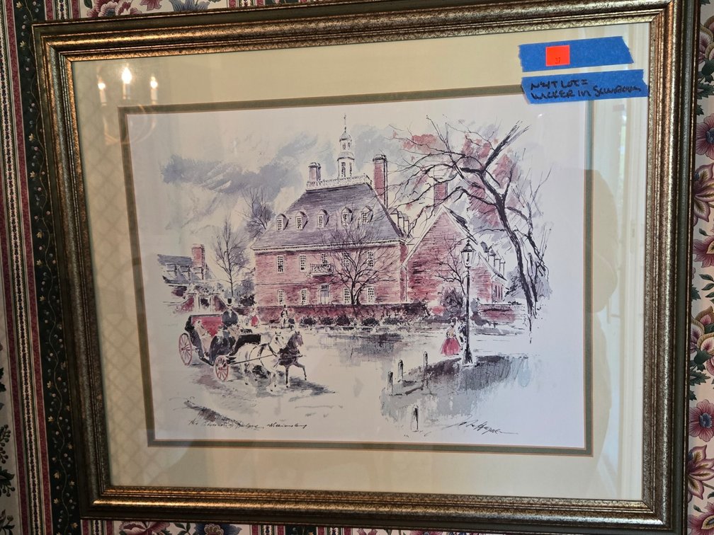 Framed Print of Williamsburg-DR