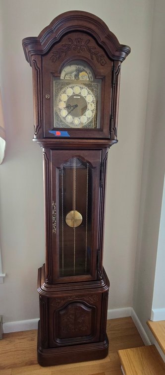 Howard Miller Grandfather Clock-LR