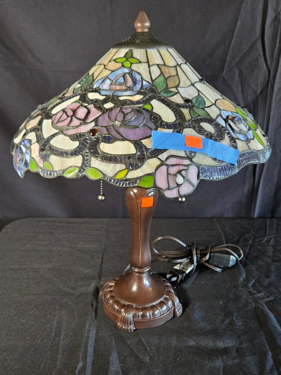 Tiffany Style Table Lamp (19"H)-Gar