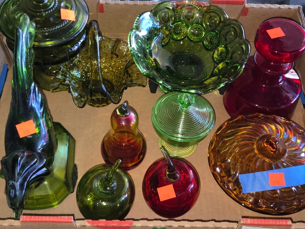 Colored Decorative Glassware-Gar