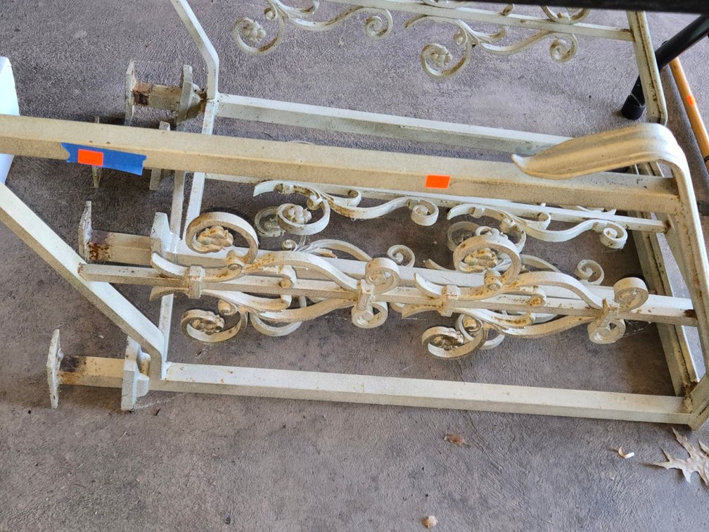 (2) Pcs MCM Aluminum Porch Railing-Gar