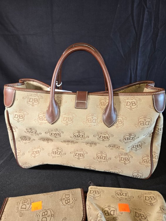 Dooney & Bourke Signature Canvas Bag-Gar