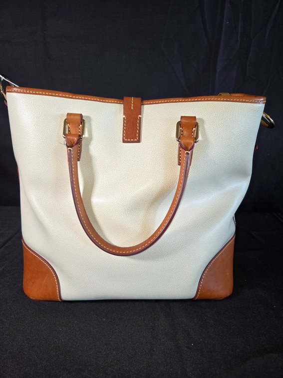 Dooney & Bourke White Leather Bag-Gar