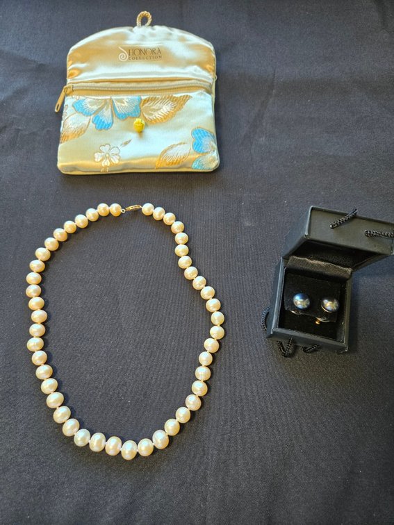 Honora Pearl Strand w/14 kt Gold Clasp-Gar