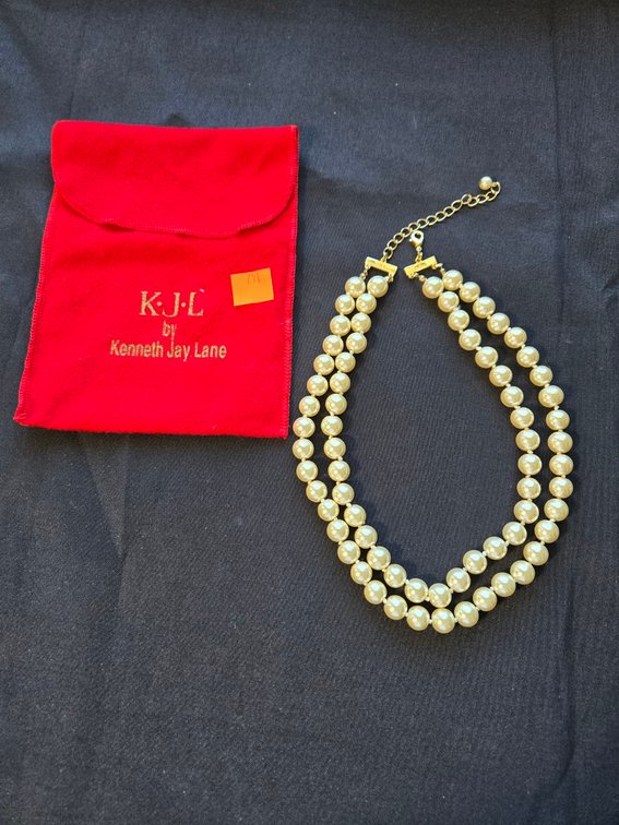 Double Strand Pearl Choker-Gar