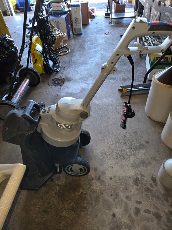Sunjoe Elec Walk Behind Outdoor Leaf Vac-Gar