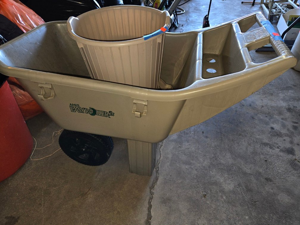 Ames Plastic Wheel Barrow-Gar