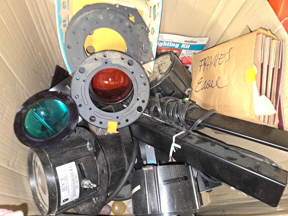 Box of Lighting Frames, Ceiling Lights-Light Rm