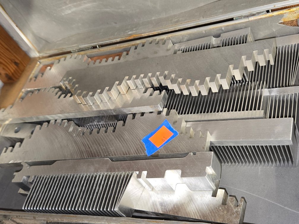Lot of Aluminum Louvers-Light Rm