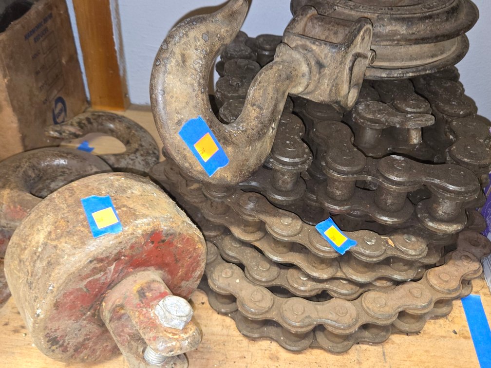 Lot of Pill Hooks for Crane-Light Rm