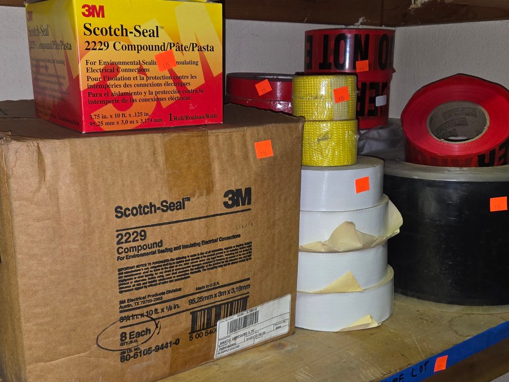 3M Tape, Danger Tape, Roof Rubber Splice-Tool Rm