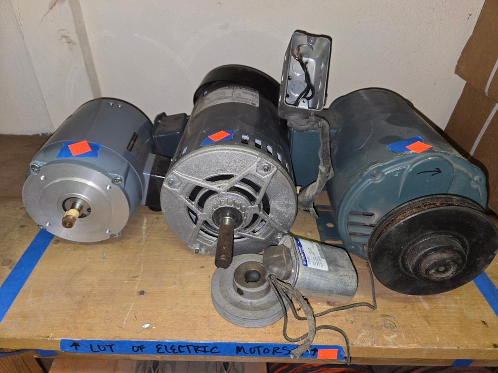 Lot of (3) Electric Motors-Tool Rm