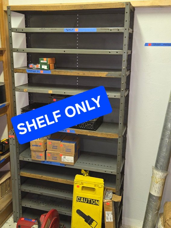 Metal Shelf-Tool Room