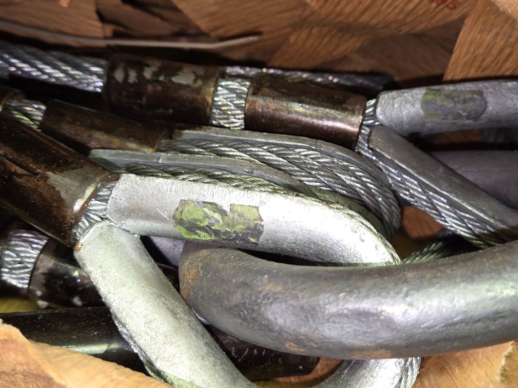 Box of Rigging Slings-Tool Rm