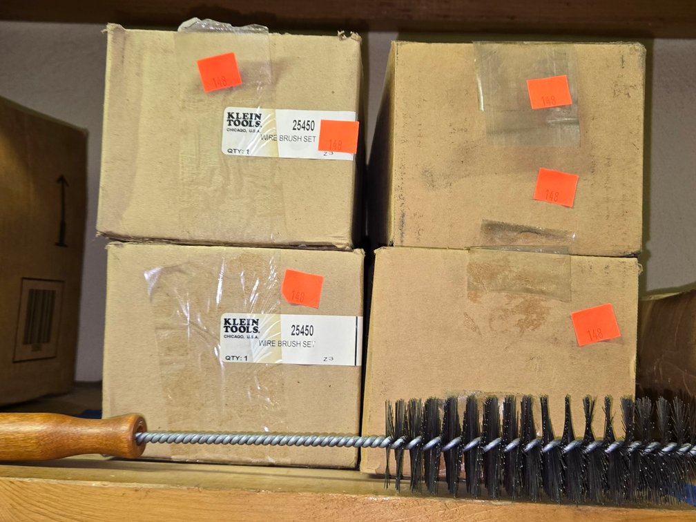 (4) Boxes Kline Tool Wire Brush Sets-Tool Rm
