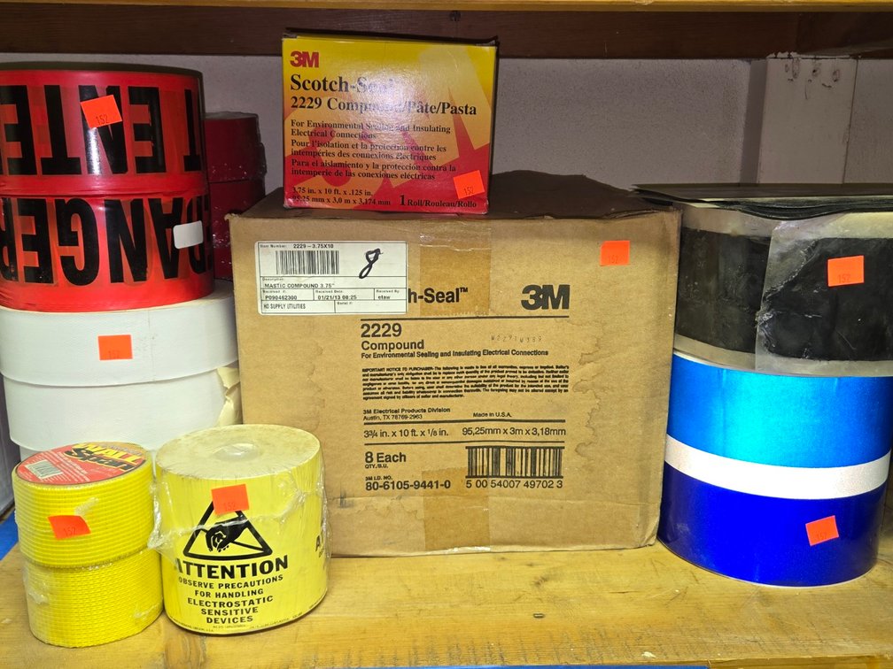 Misc. Lot Tape-Tool Rm