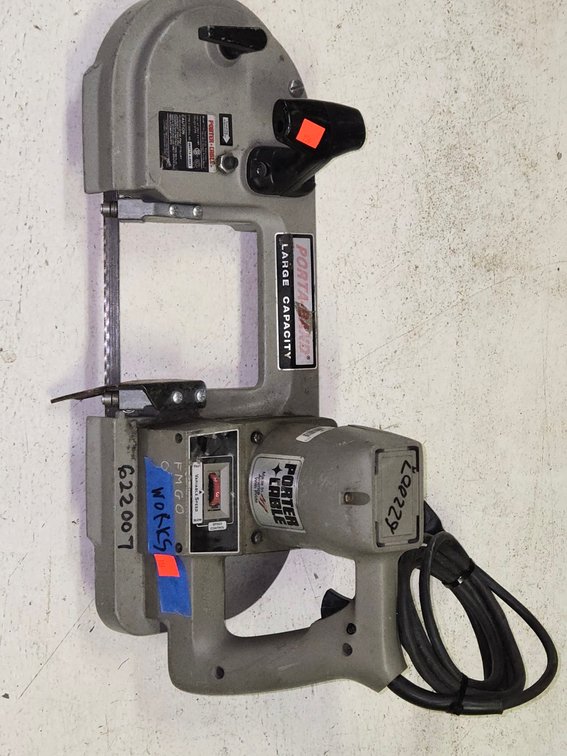 Electric Porta Cable Band Saw-Tool Rm