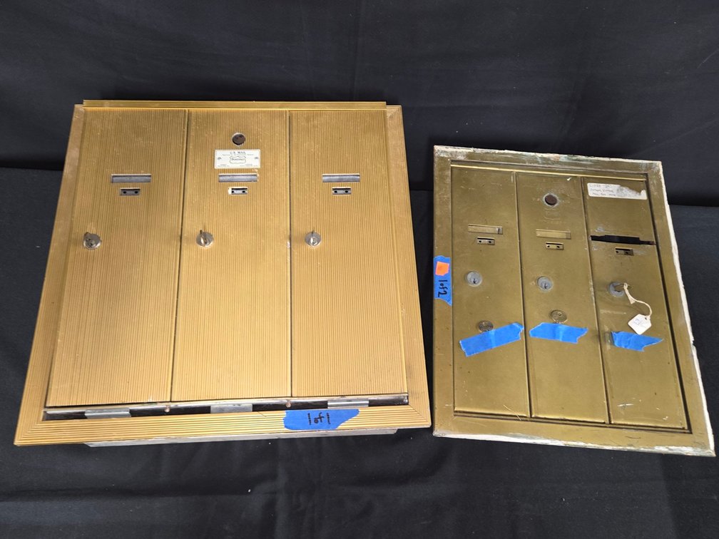 (2) U S Mail Post Office Boxes-Well Rm