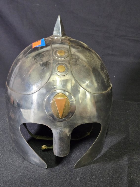 Stainless Steel Gladiator Helmet-Well Rm