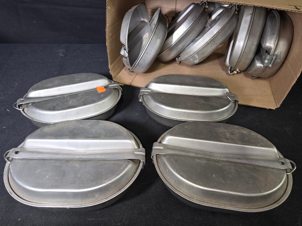 Vintage Army Mess Kits-Well Rm