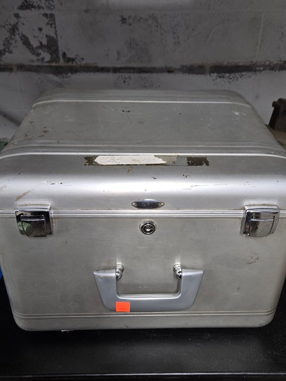 Aluminum Suitcase-Well Rm
