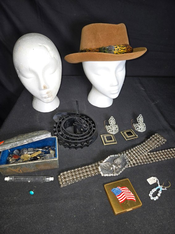 Styrofoam Heads, 7-1/4" Men's Hat-Well Rm