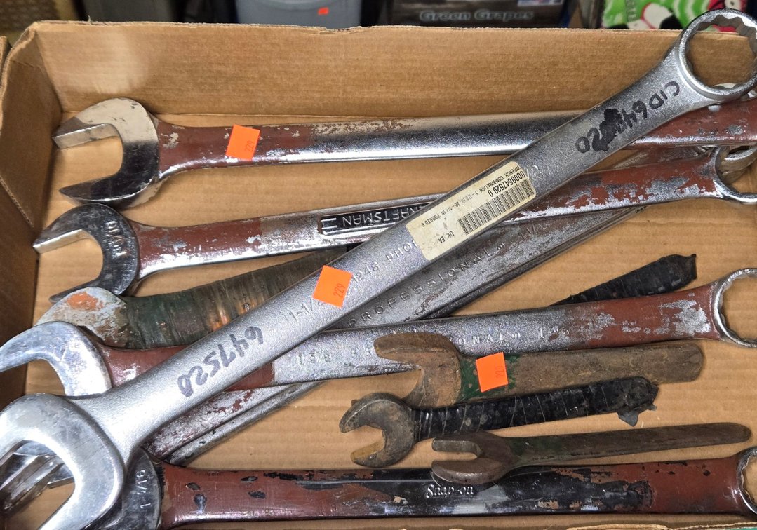 Craftsman, Proto Box/Open End Wrenches-Well Rm