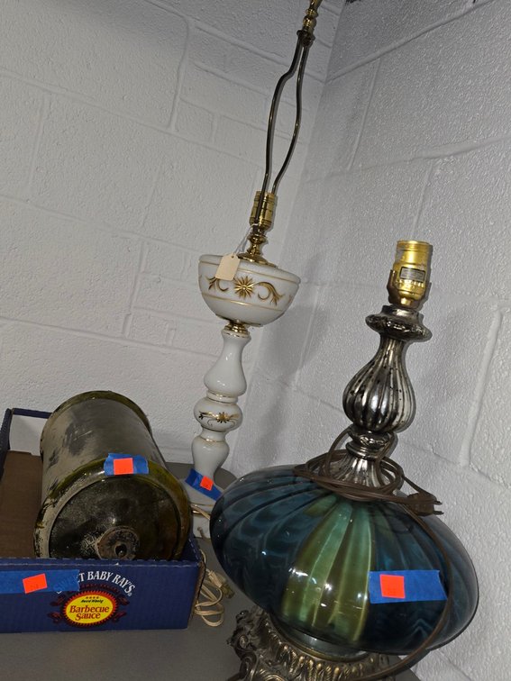 Vintage Lamps (3)-Well Rm