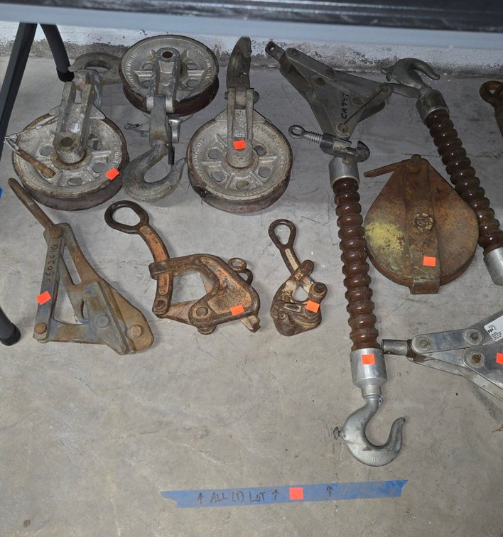 Cable/Rope Grabs, Gate Blocks-Well Rm