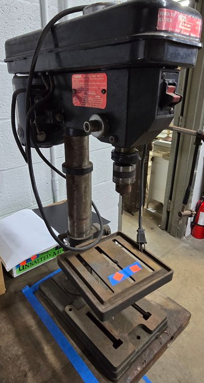 Dayton Benchtop Drill Press-4 Speed-Well Rm