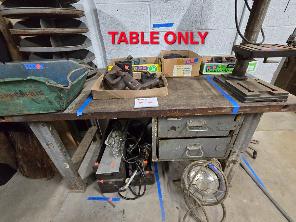 Work Bench w/2 Drawers-Well Rm