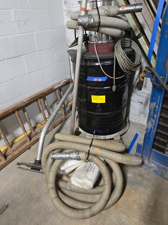 Minute Man 55-Gal Drum Indus Vacuum-Well Rm