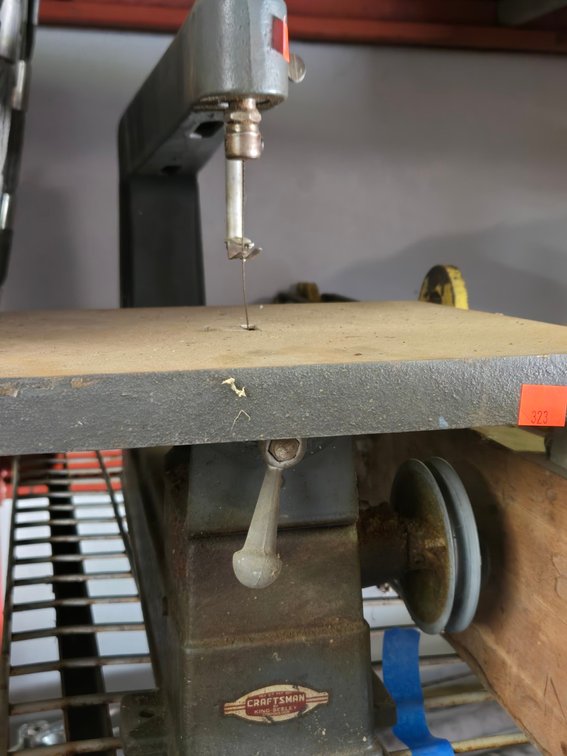 Vtg. Craftsman Scroll Saw - Garage