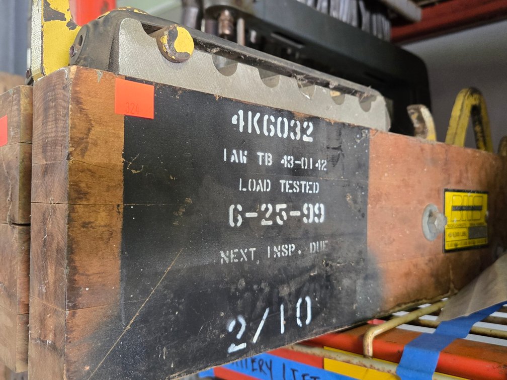 Battery Lifting Beam, 40" Long - Garage