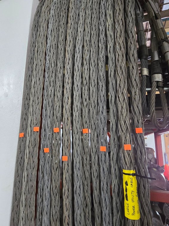 Lot of Cable Pulling Socks - Garage