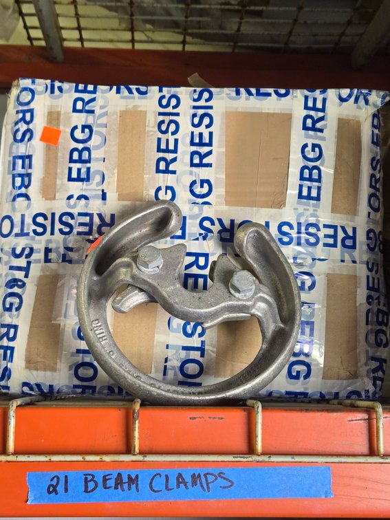 (21) Beam Clamps - Garage
