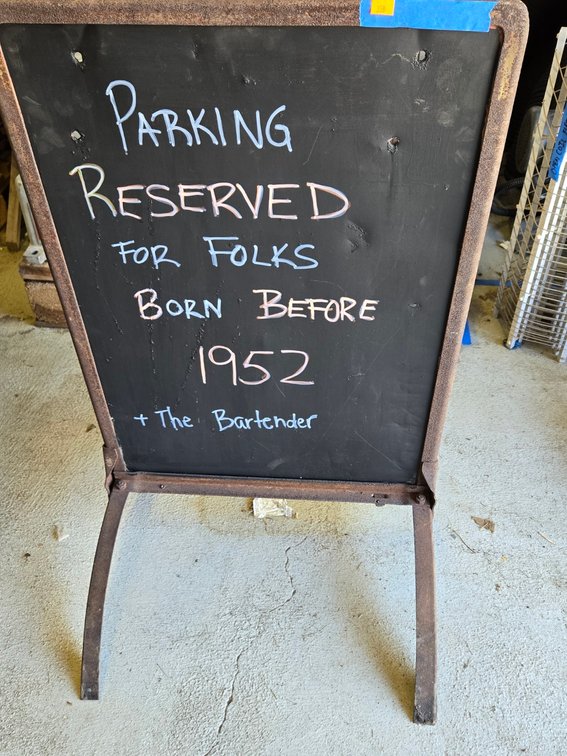 Free-Standing Message Board - Garage