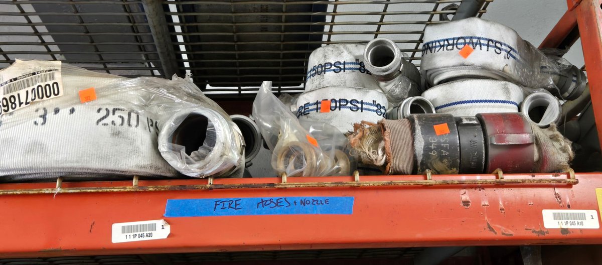 Fire Hoses and Nozzle - Garage