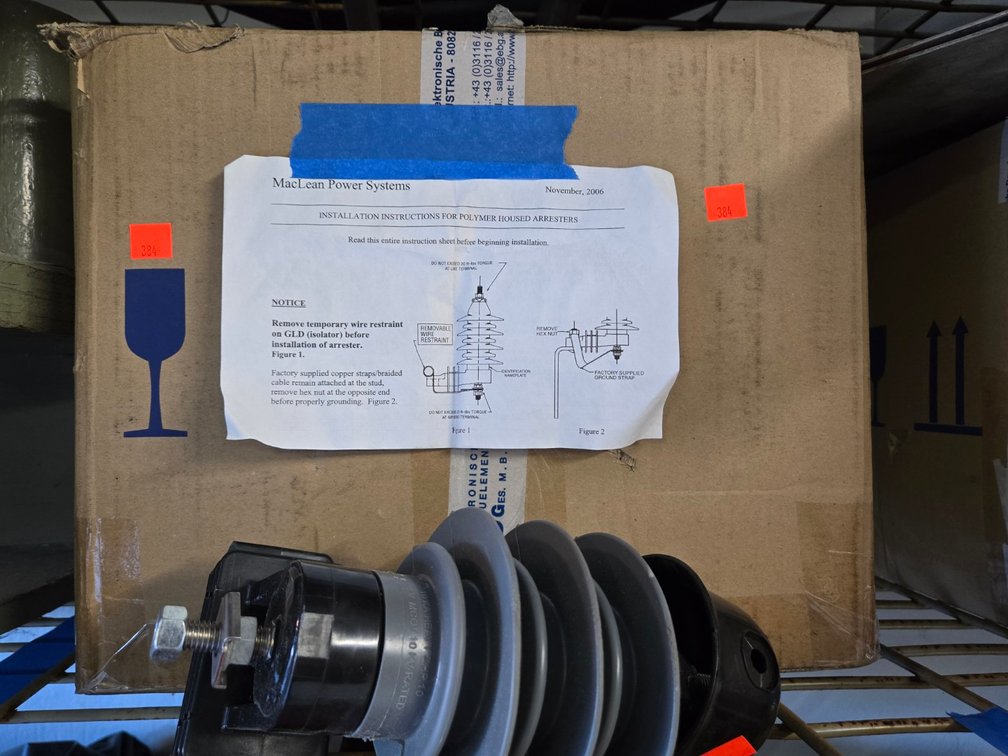 MacLean Power Sys Polymer Housed Arrestors - Gar
