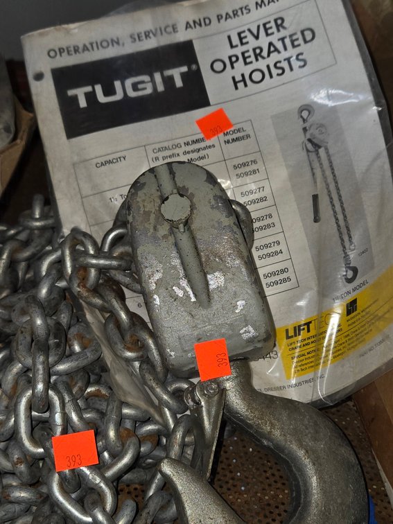 3-Ton Chain Come-a-Long by Tugit - Garage