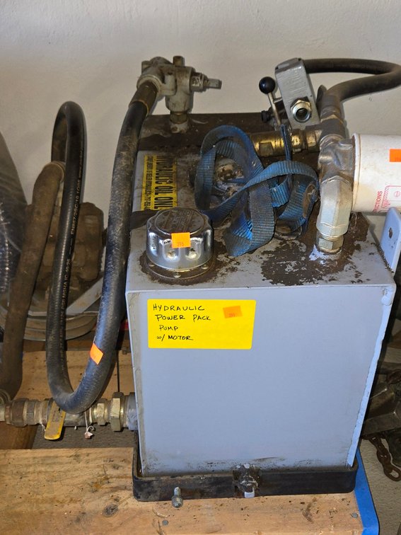 Hydraulic Power Pack Pump with Motor - Garage