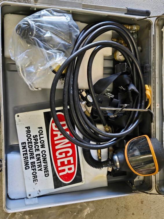 (4) Egress Breathing Equipment Cases - Garage