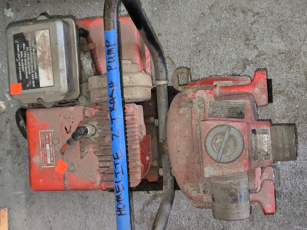 Trash Pump - Garage