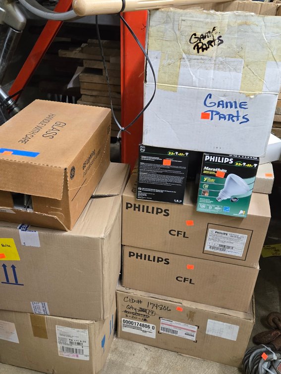 Cases of Assorted Lightbulbs-Central Rm