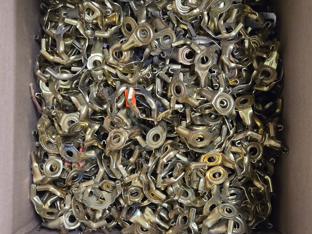 Box of Lamp Harps-Central Rm