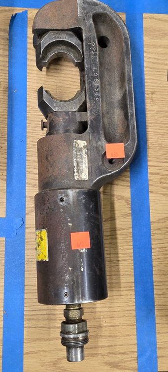 Burndy Hydraulic Crimper, NO BOX-Central Room